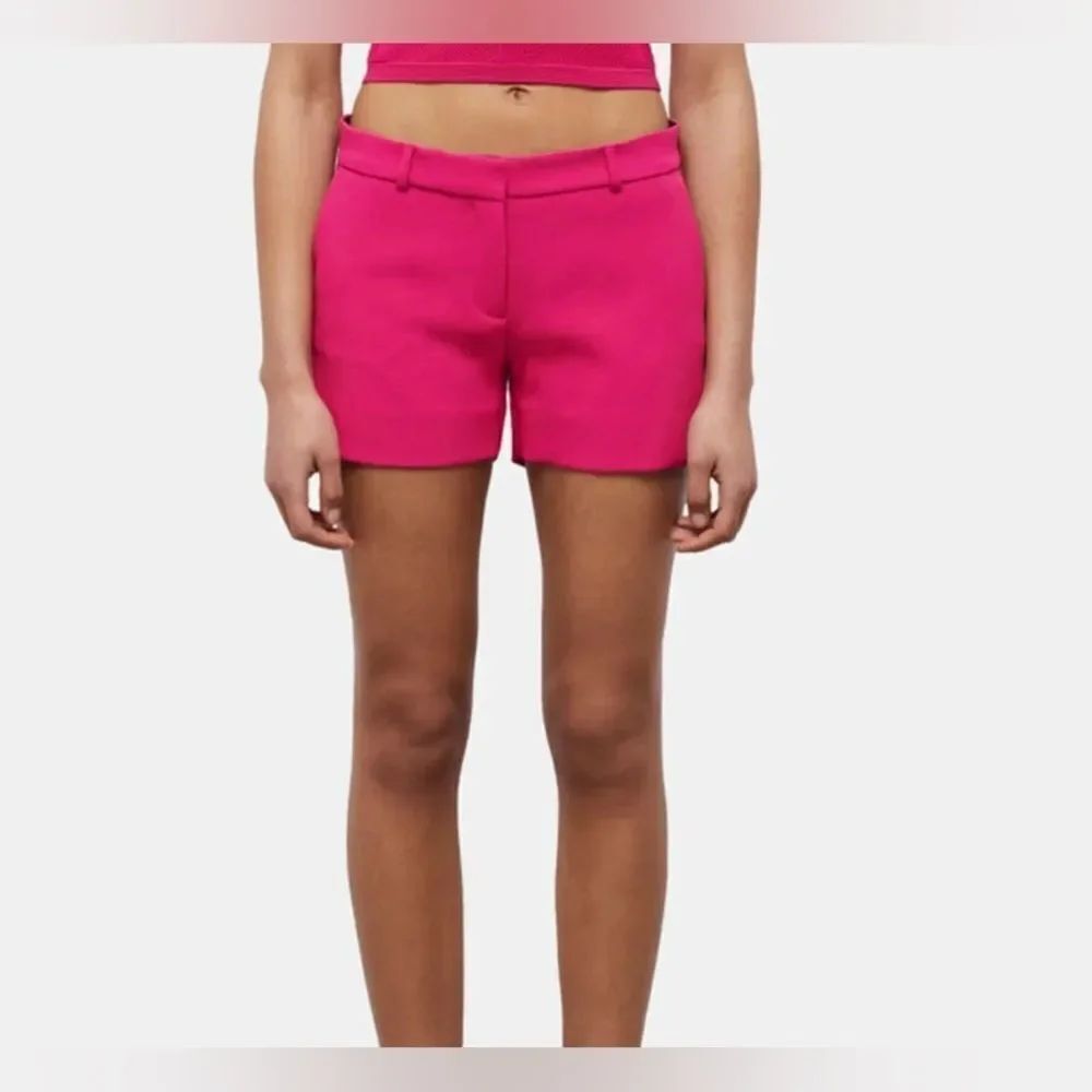 The Kooples Pink CRÊPE SUIT SHORTS NWT Size 42= XL = US 10